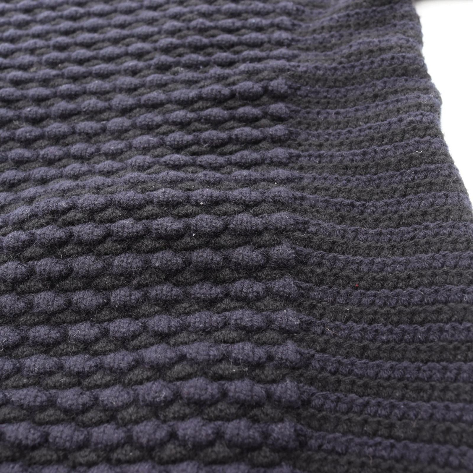 Dior Knit Crew Neck Navy Cashmere Sweater — view 7