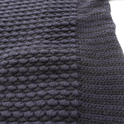 Dior Knit Crew Neck Navy Cashmere Sweater — view 7