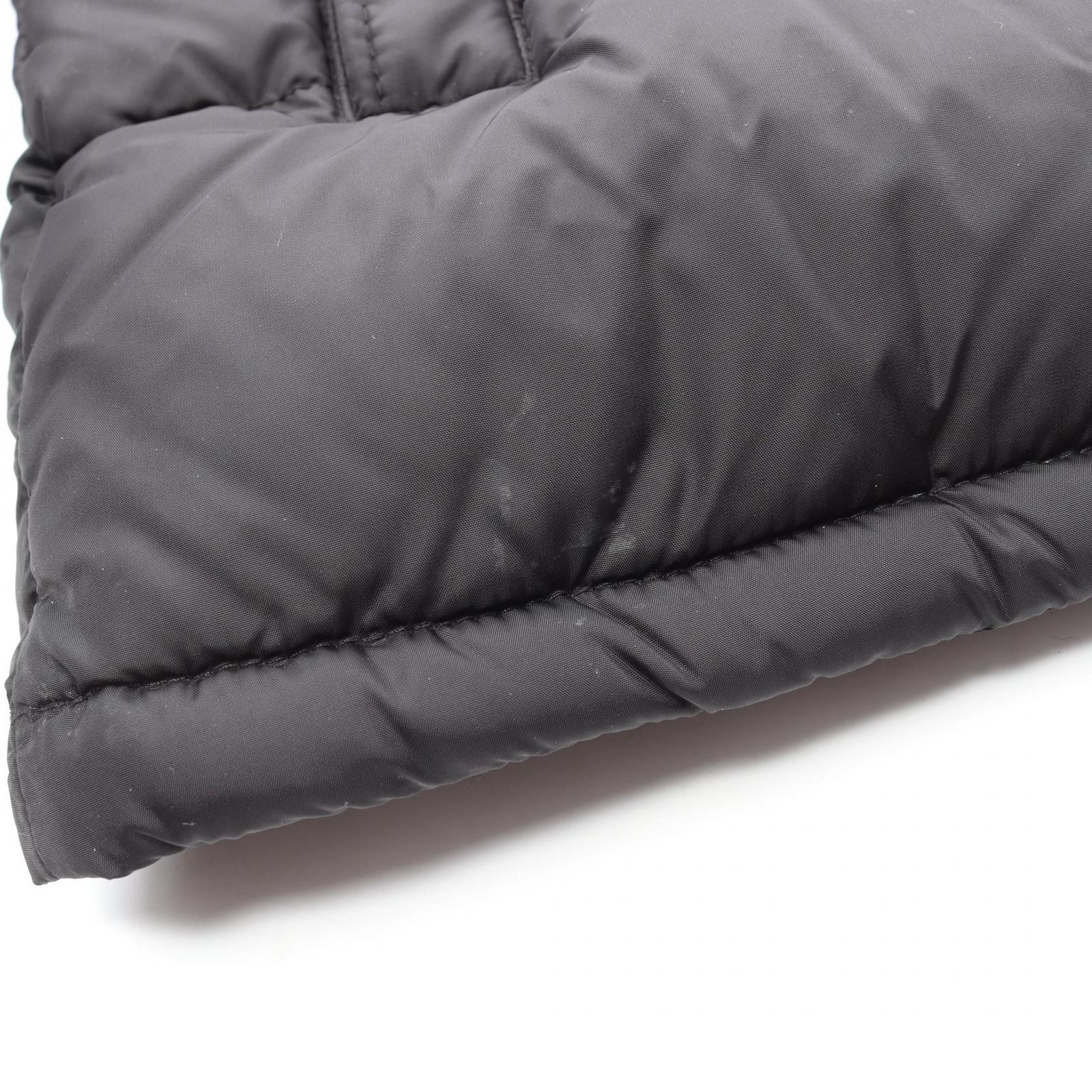 Moncler Down Jacket Aiton Hooded Black Nylon — view 9