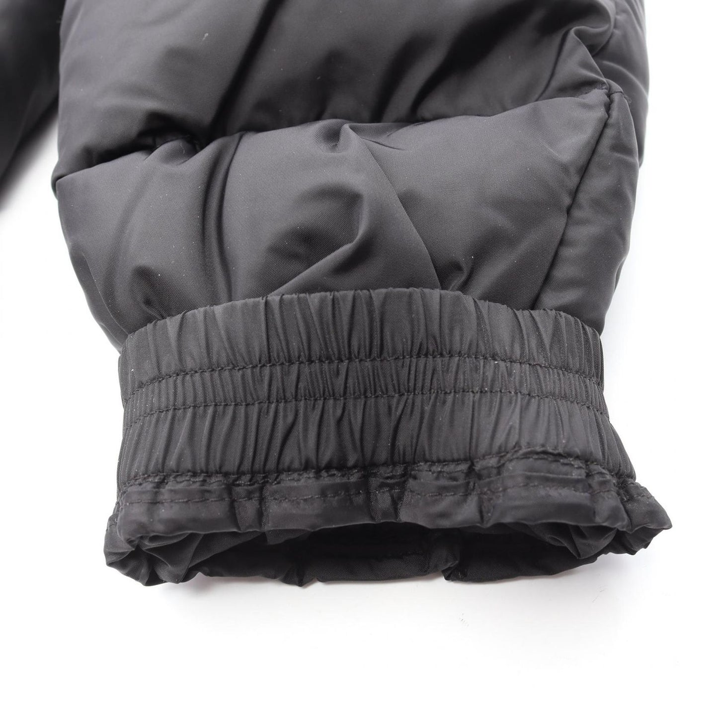 Moncler Down Jacket Aiton Hooded Black Nylon — view 5