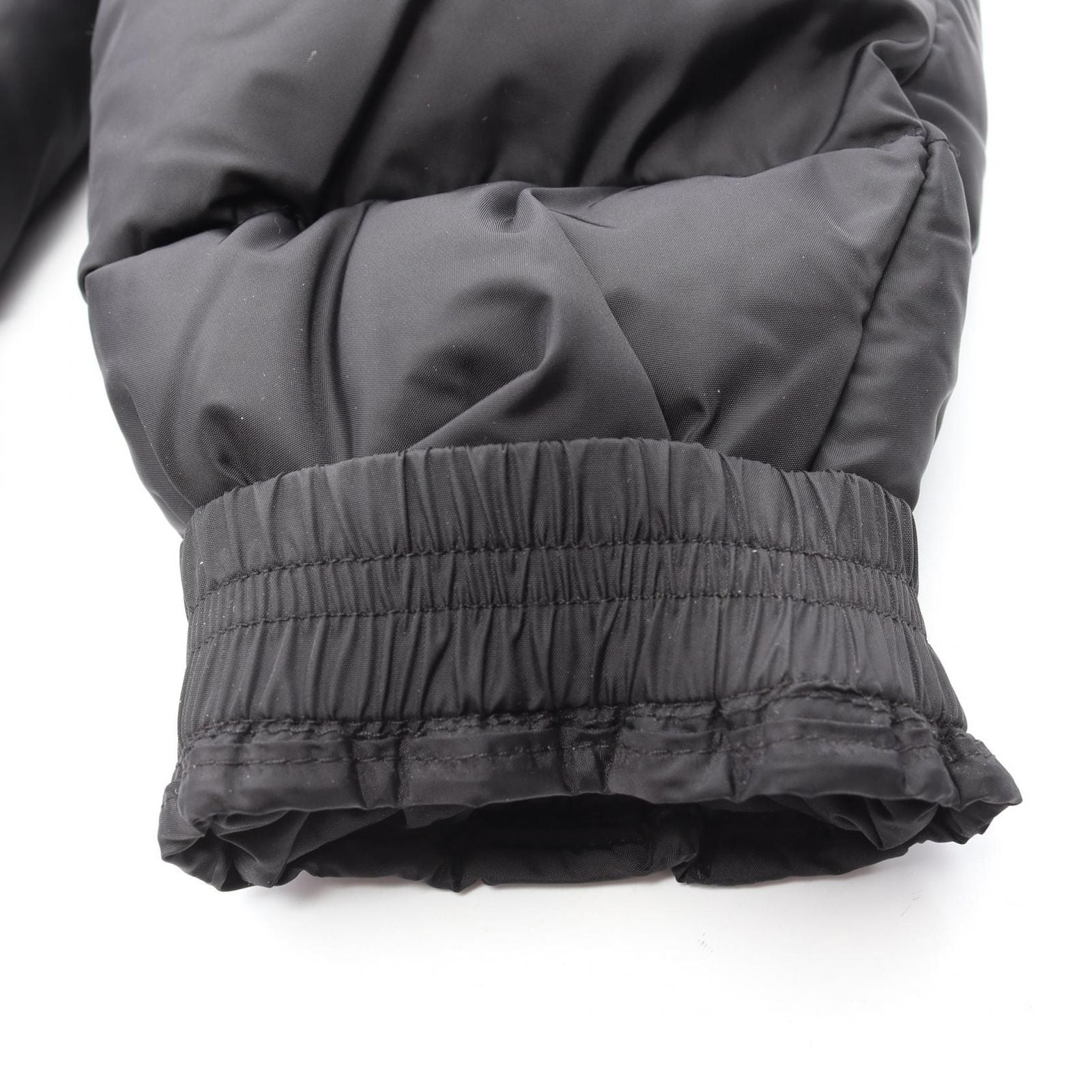 Moncler Down Jacket Aiton Hooded Black Nylon — view 5