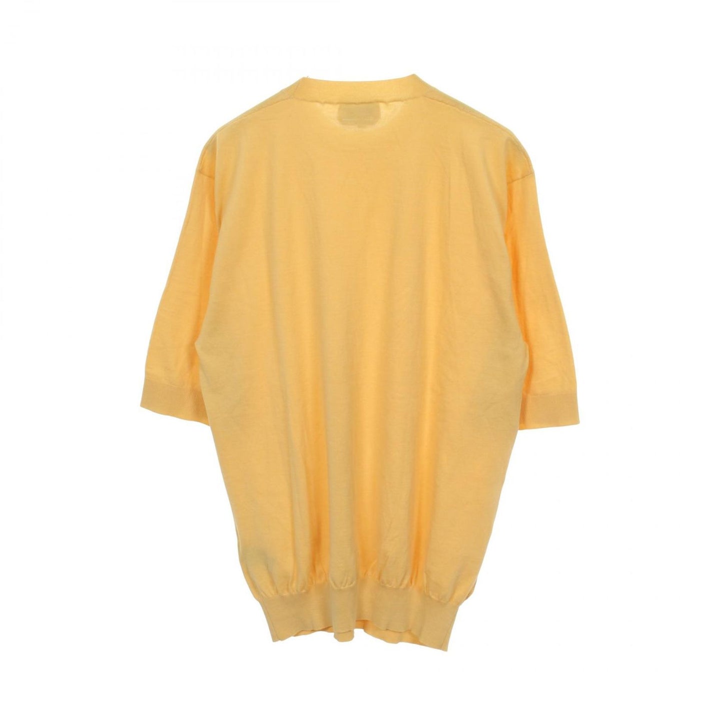 Hermes Knit Selles en Fragments Short Sleeve Cotton Sweater — view 2
