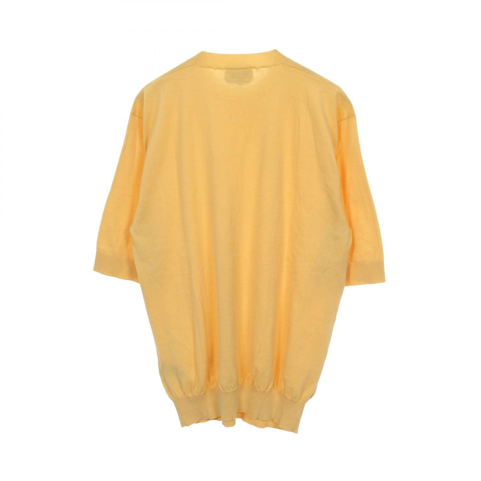 Hermes Knit Selles en Fragments Short Sleeve Cotton Sweater — view 2
