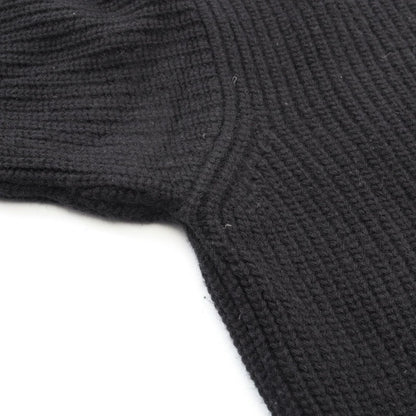Celine Knit Logo Oversize Rib Wool Sweater — view 7