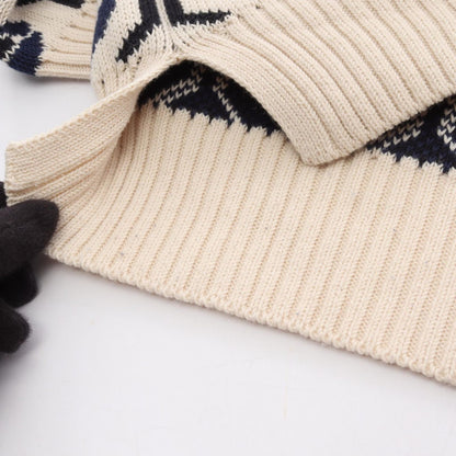 Max Mara Week End Knit Odeon Cotton Jacquard Ivory Sweater — view 6