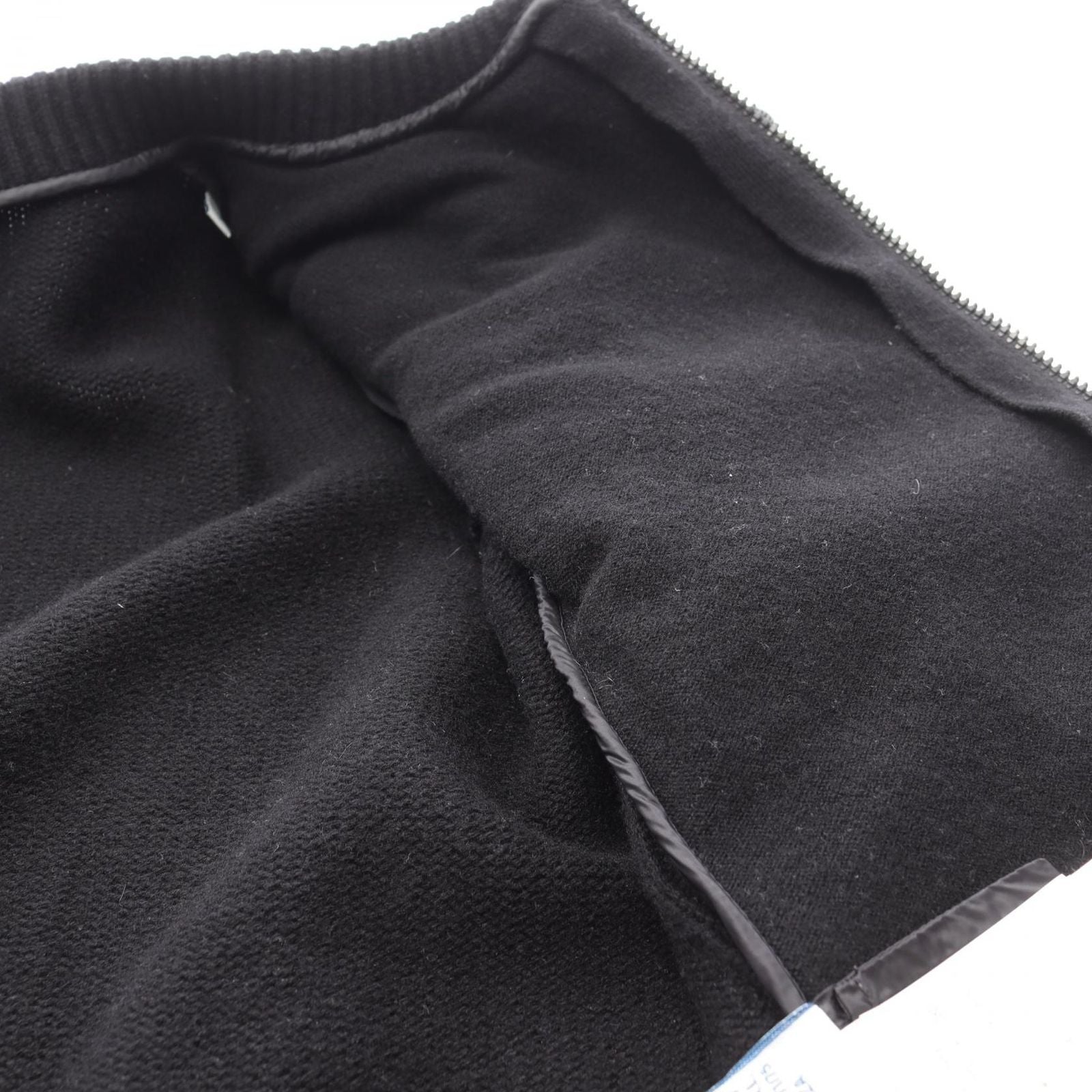 Moncler Down Jacket Velour Knit Switch Wool Cashmere — view 9