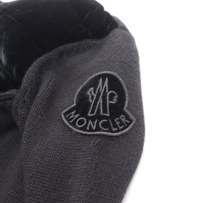 Moncler Down Jacket Velour Knit Switch Wool Cashmere — view 5