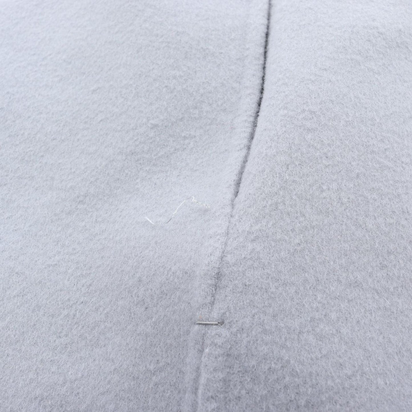 Max Mara Week End Cucito a Mano Hooded Light Blue Wool Coat — view 9