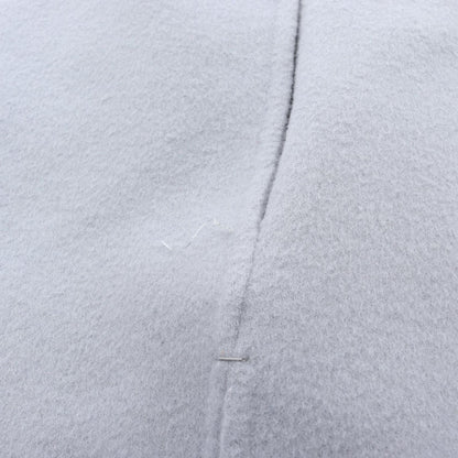 Max Mara Week End Cucito a Mano Hooded Light Blue Wool Coat — view 9