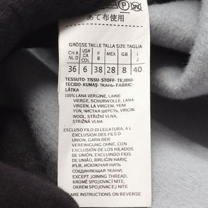 Max Mara Week End Cucito a Mano Hooded Light Blue Wool Coat — view 4