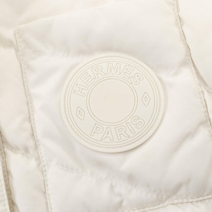 Hermes Down Jacket Quilted Overshirt Clou de Selle Polyester — view 8