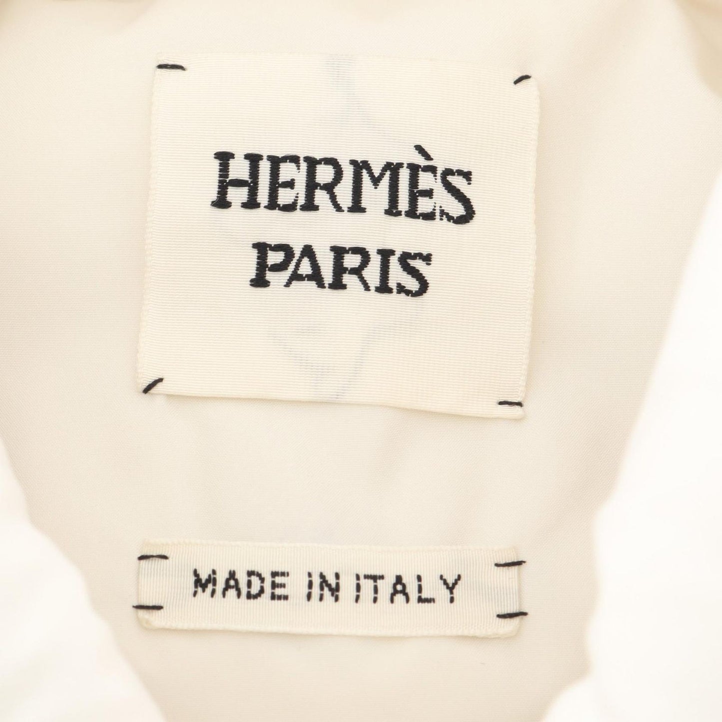Hermes Down Jacket Quilted Overshirt Clou de Selle Polyester — view 3