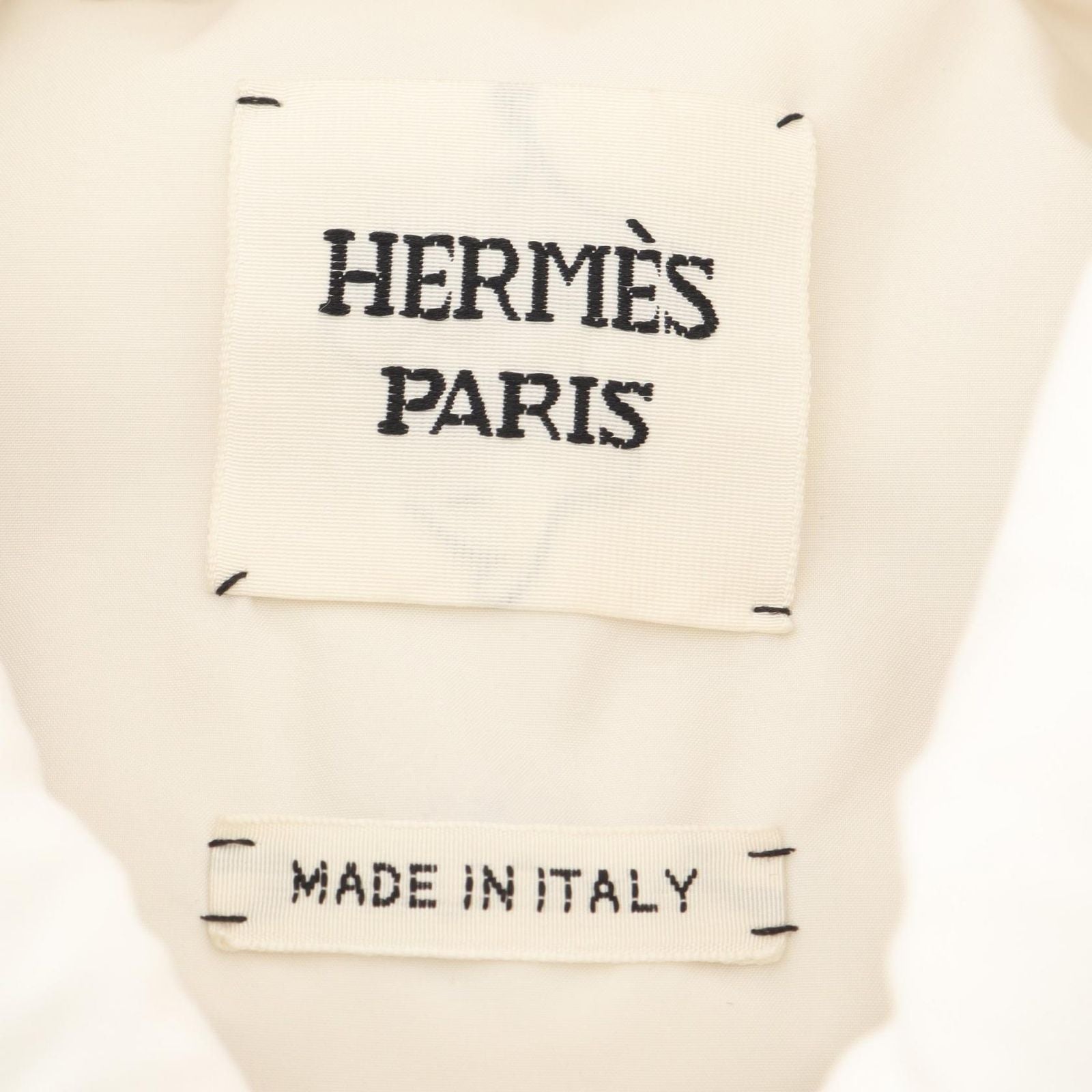 Hermes Down Jacket Quilted Overshirt Clou de Selle Polyester — view 3