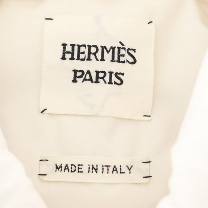 Hermes Down Jacket Quilted Overshirt Clou de Selle Polyester — view 3