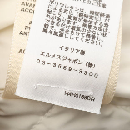 Hermes Down Jacket Quilted Overshirt Clou de Selle Polyester — view 4