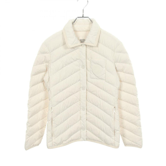 Hermes Down Jacket Quilted Overshirt Clou de Selle Polyester
