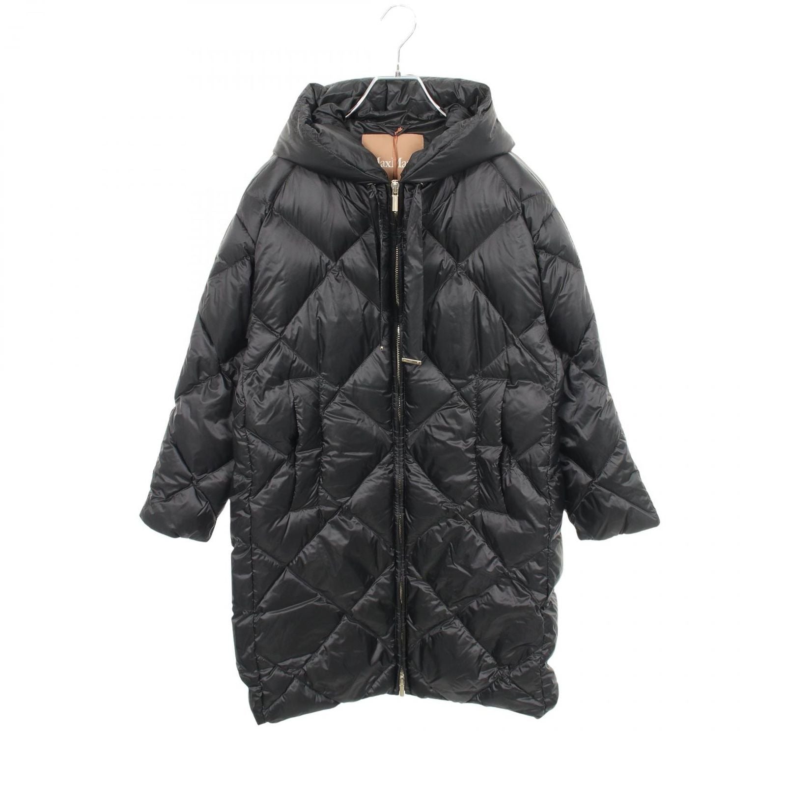 Max Mara Down Jacket the Cube Trefe Hooded Nylon Coat
