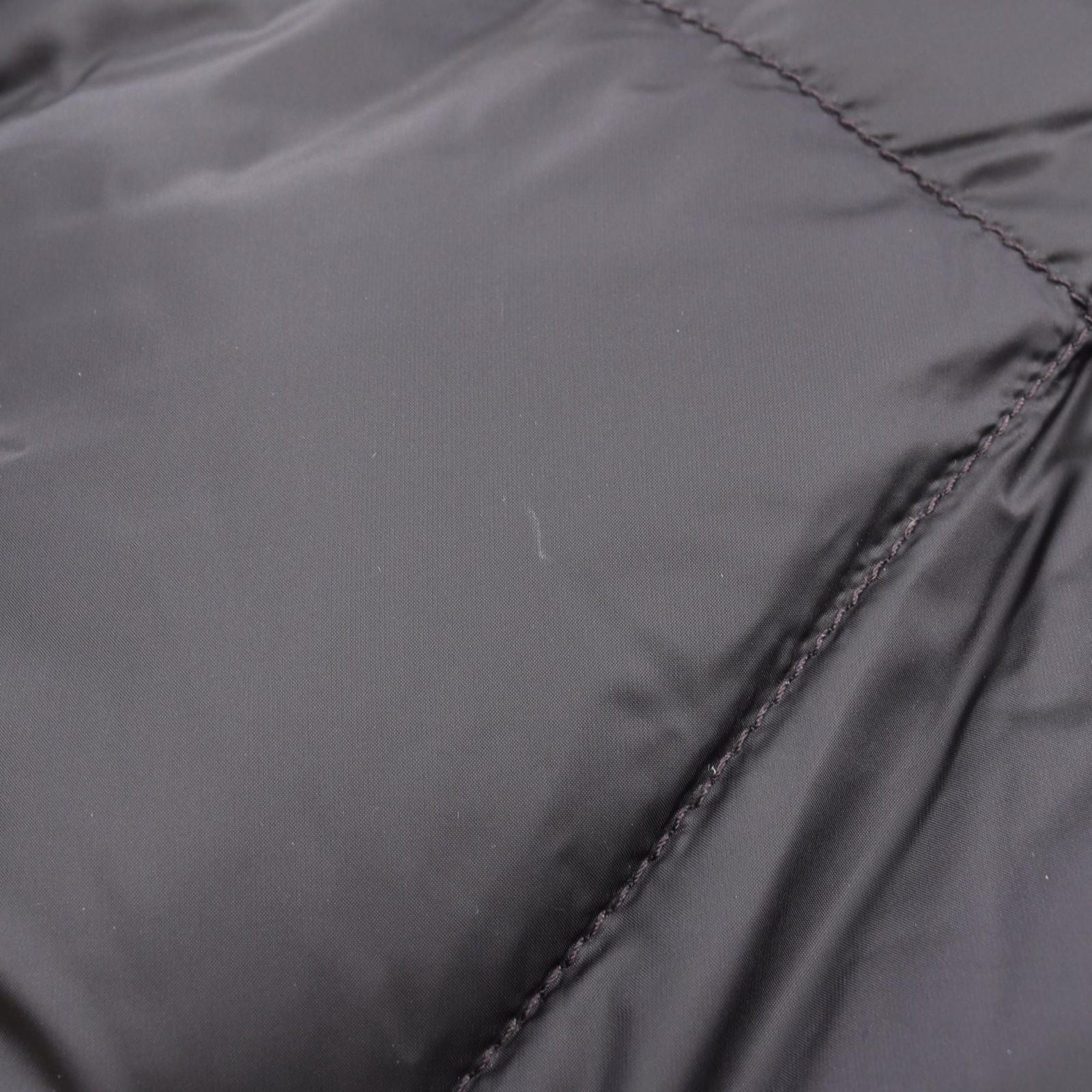 Max Mara Down Jacket the Cube Trefe Hooded Nylon Coat — view 8