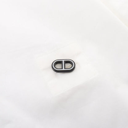 Hermes Chaine D'ancre Pullover White Cotton Shirt Sweater — view 7