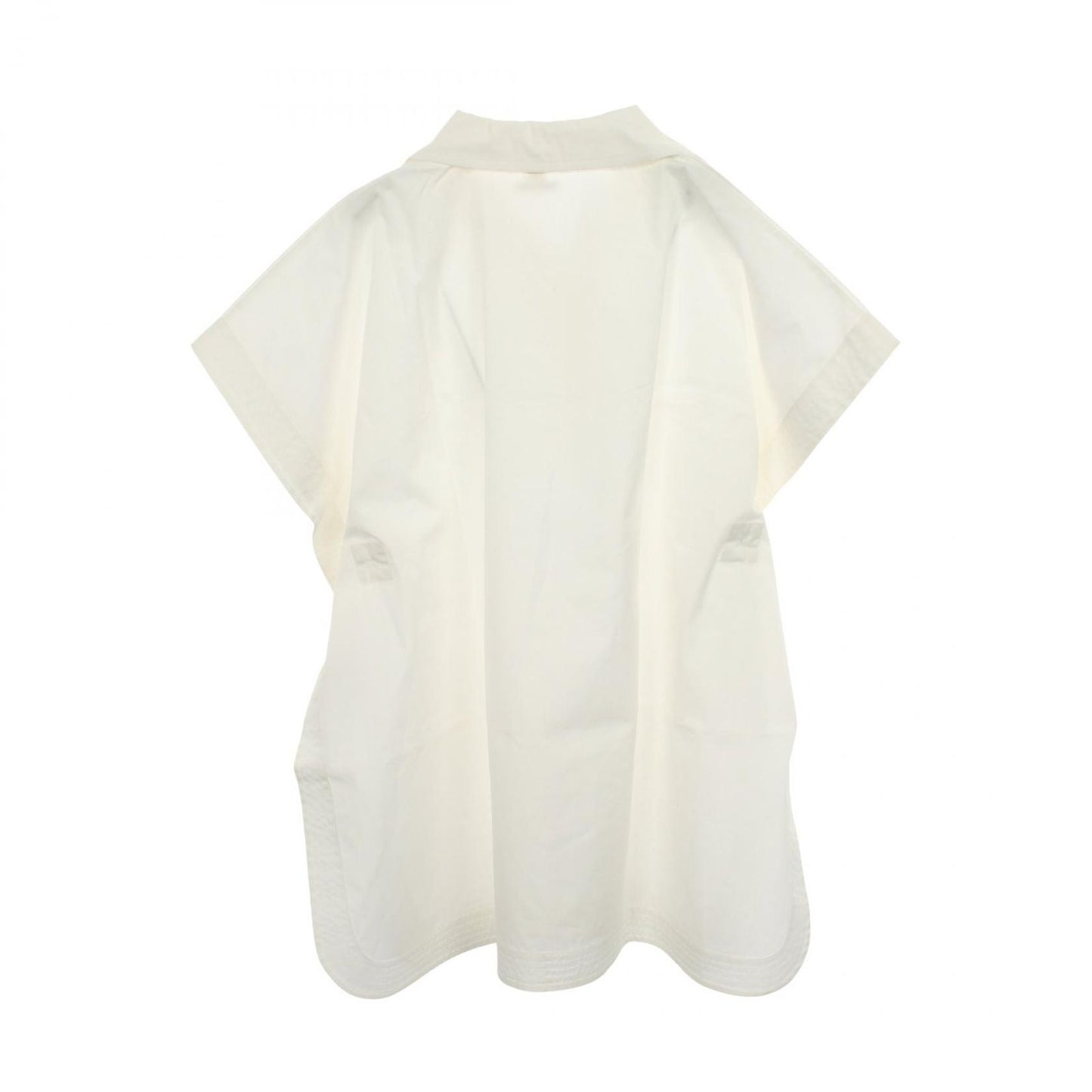 Hermes Chaine D'ancre Pullover White Cotton Shirt Sweater — view 2