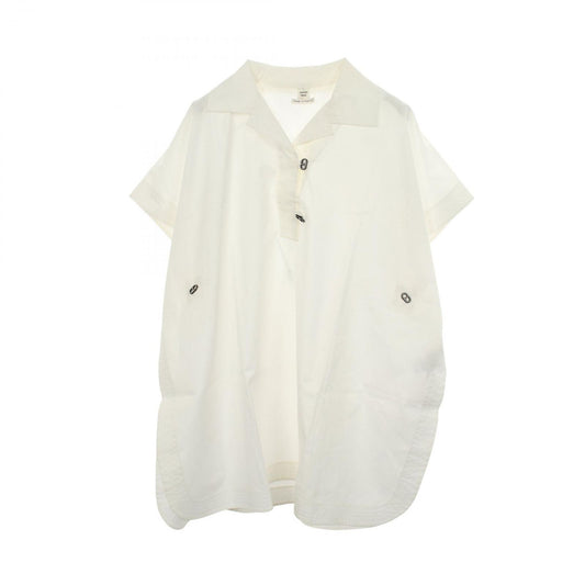 Hermes Chaine D'ancre Pullover White Cotton Shirt Sweater