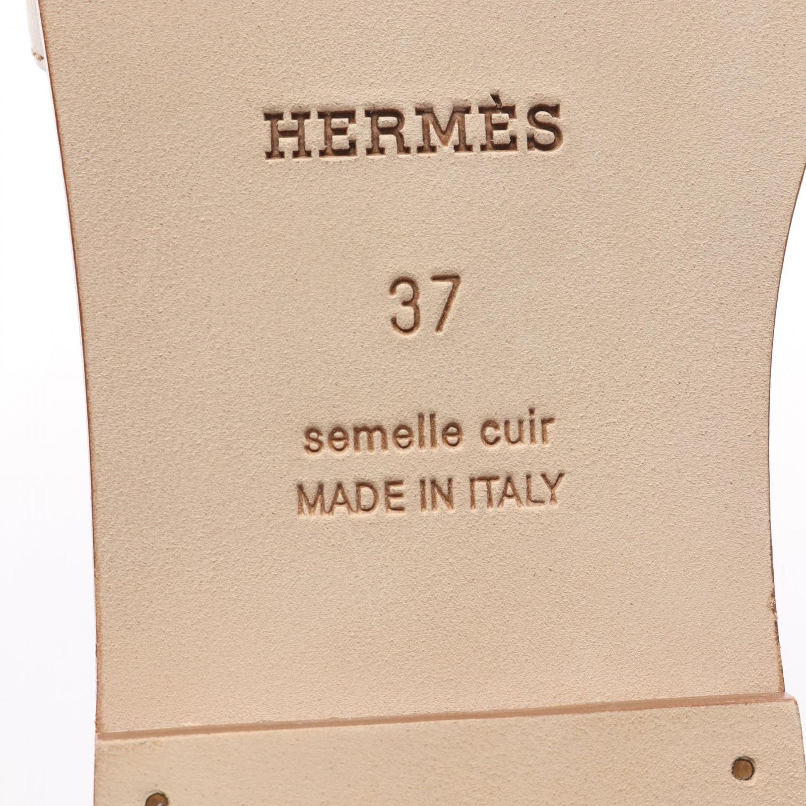 Hermes Mules Oran Leather — view 6