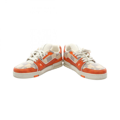Louis Vuitton Sneakers LV Trainer Line Orange White Canvas — view 3