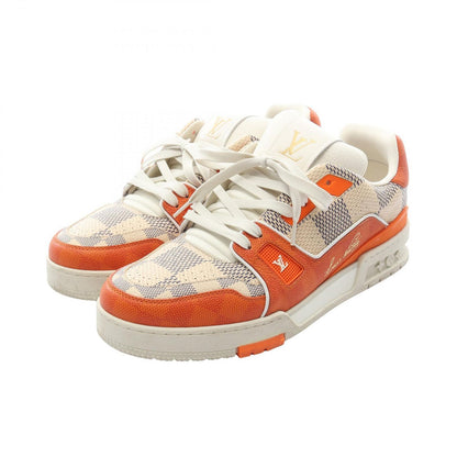 Louis Vuitton Sneakers LV Trainer Line Orange White Canvas