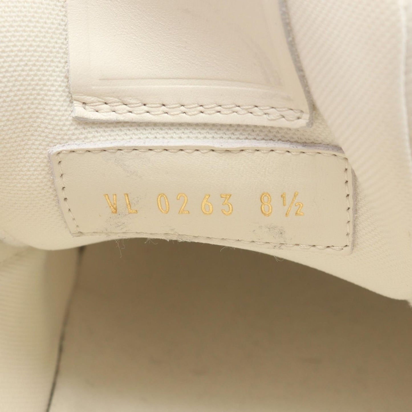 Louis Vuitton Sneakers LV Trainer Line Orange White Canvas — view 6