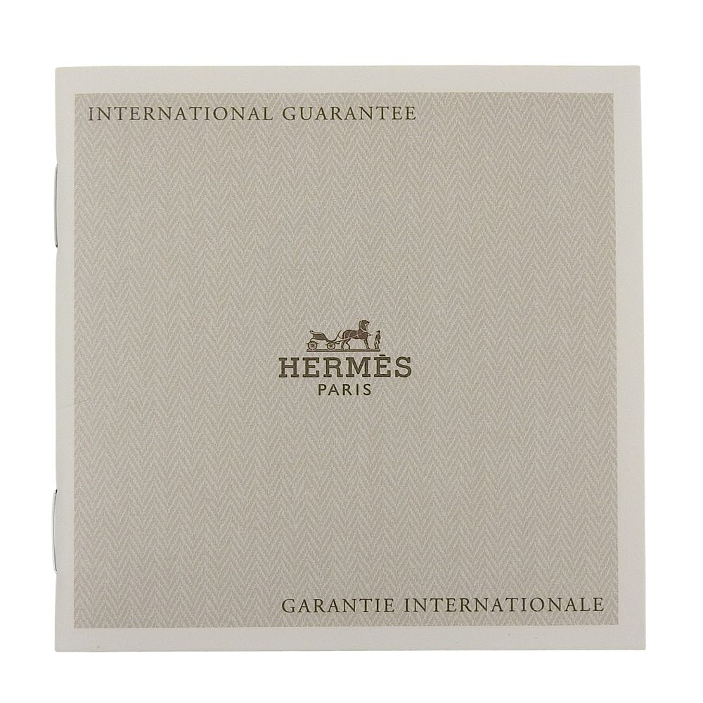 Hermes Watch Stainless Steel Quartz Analog Display White Dial — view 9