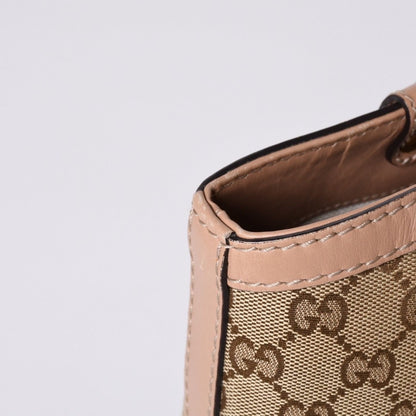 Gucci Handbag GG Canvas Beige Logo — view 6