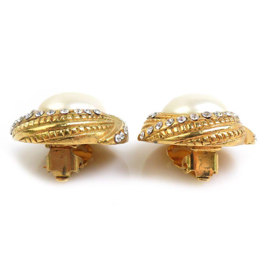 Chanel Earrings Gold — view 4