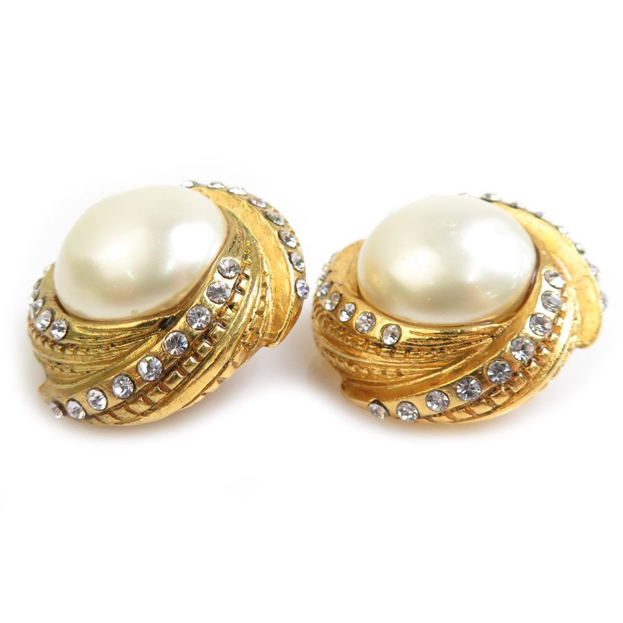 Chanel Earrings Gold — view 3