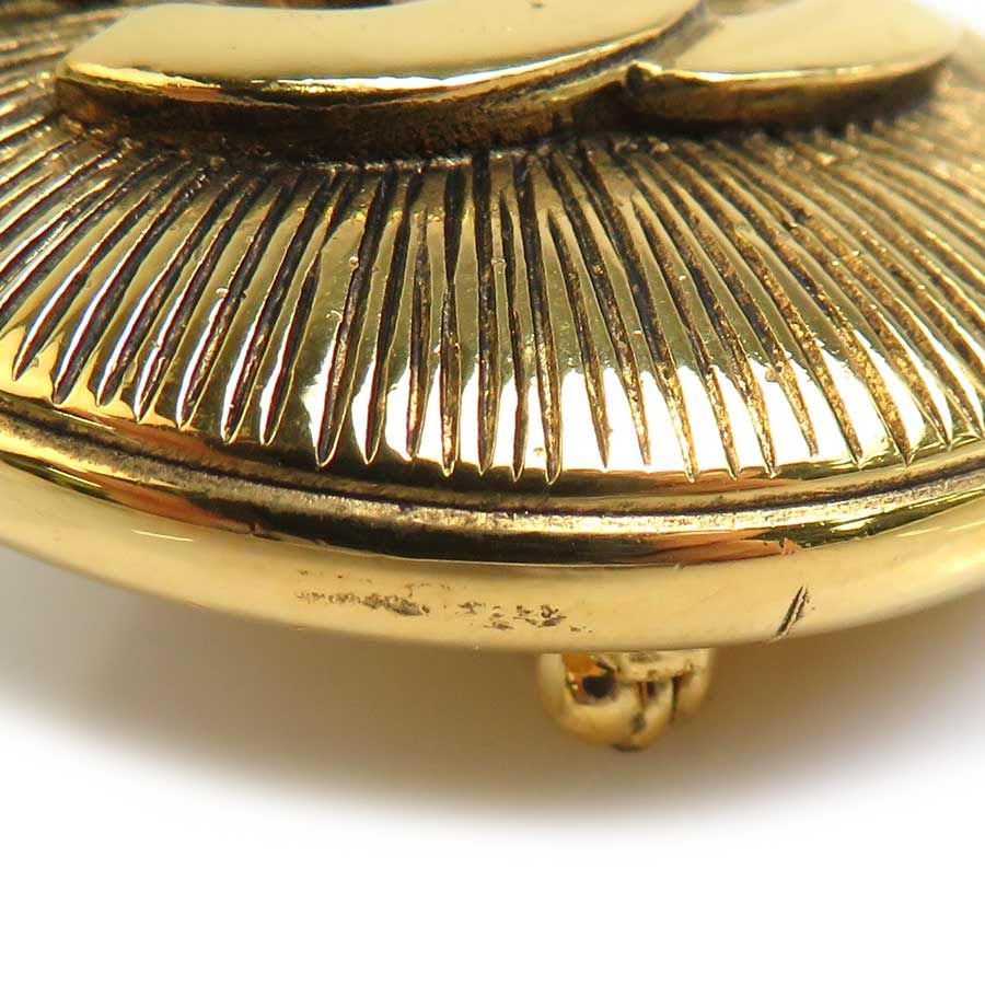 Chanel Brooch CC Logo — view 4