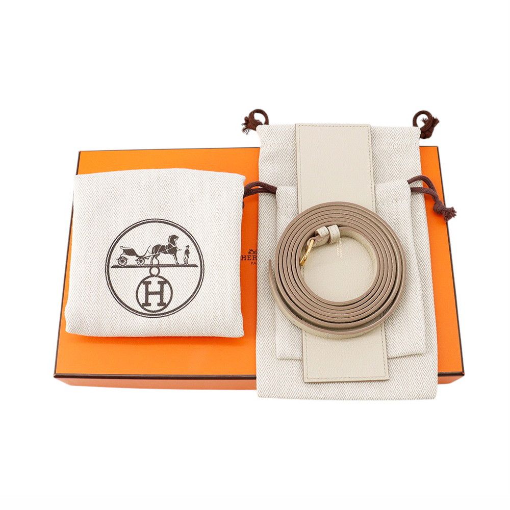 Hermes Shoulder Bag Kelly Dance 2 Beton Gold Ever Color Clutch — view 8