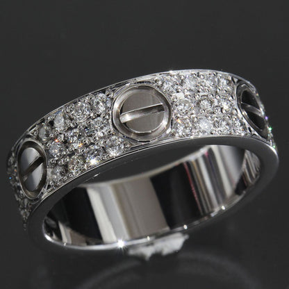 Cartier Diamond Love Ring 18k White Gold