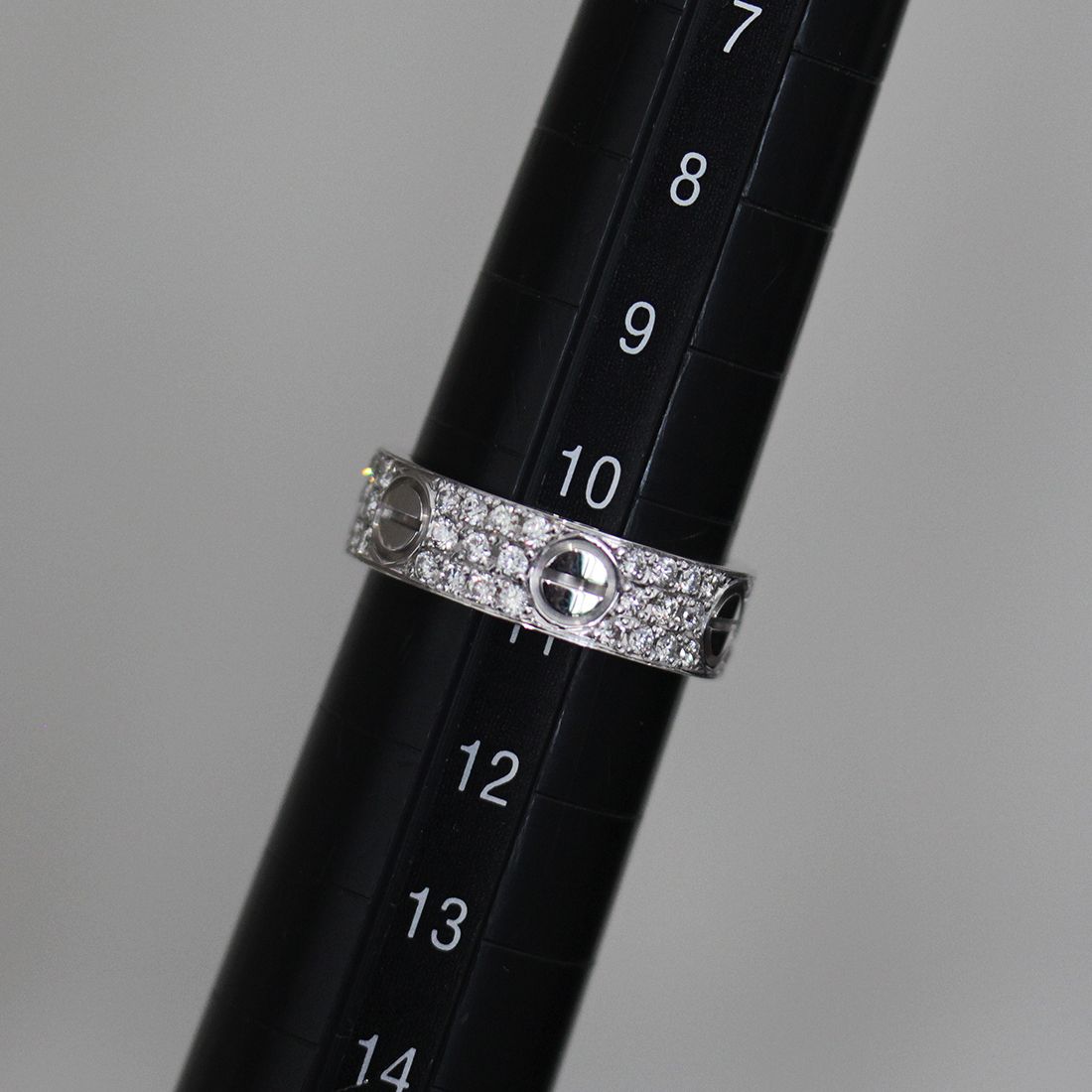 Cartier Diamond Love Ring 18k White Gold — view 6