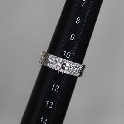 Cartier Diamond Love Ring 18k White Gold — view 6