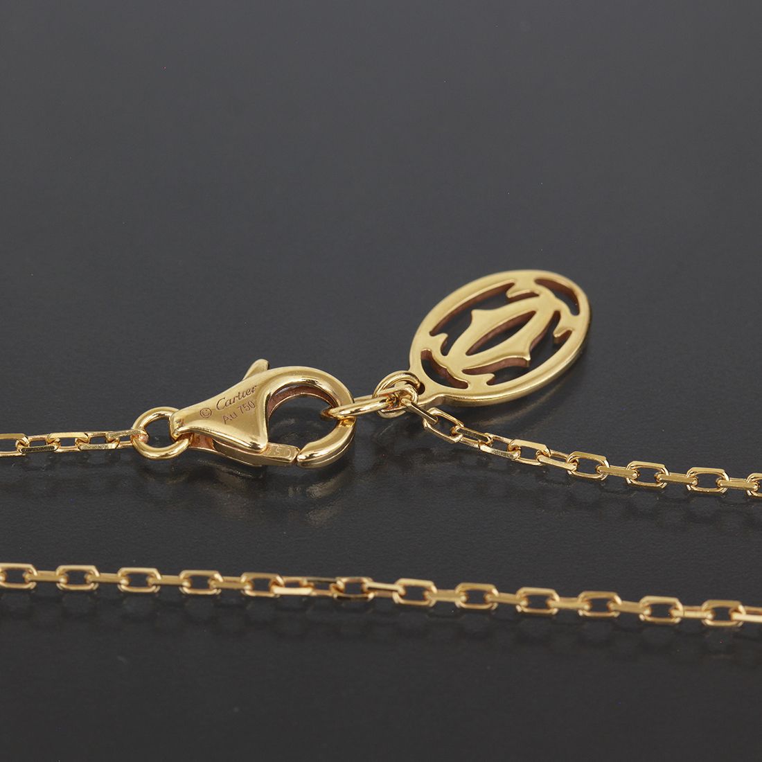 Cartier d'Amour Pink Sapphire Necklace 18k Gold — view 3