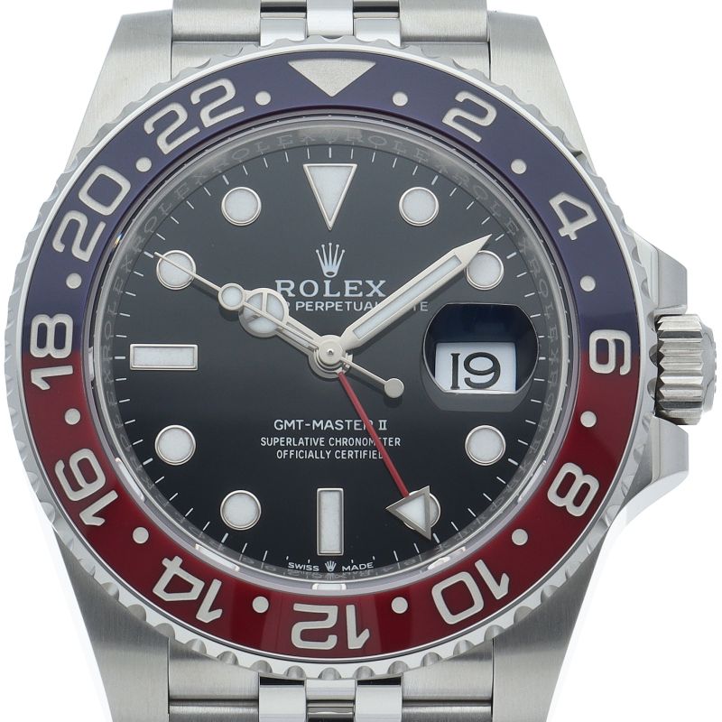 Rolex GMT Master 2 Watch Box SS Black