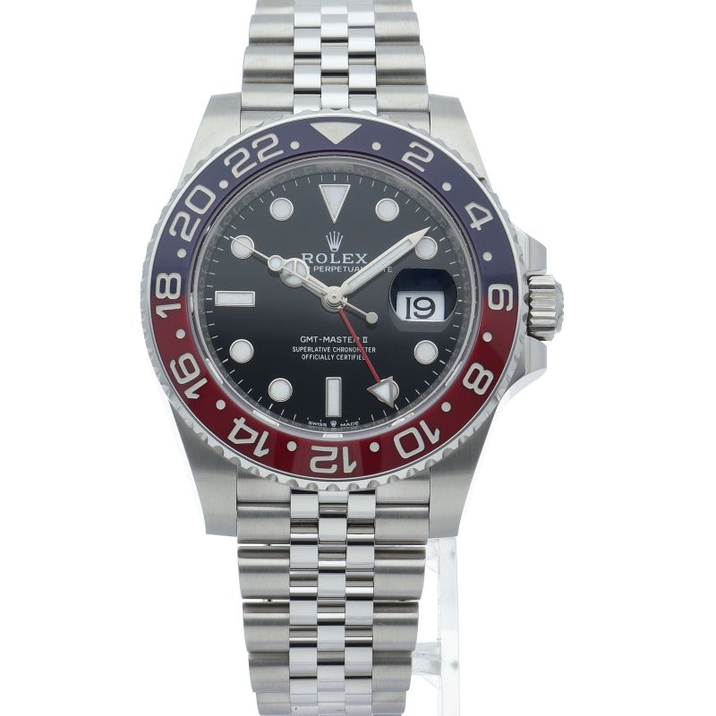 Rolex GMT Master 2 Watch Box SS Black — view 2