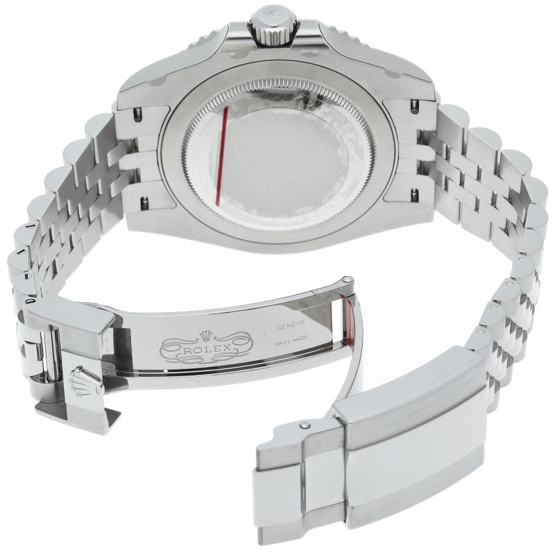 Rolex GMT Master 2 Watch Box SS Black Polished — view 5