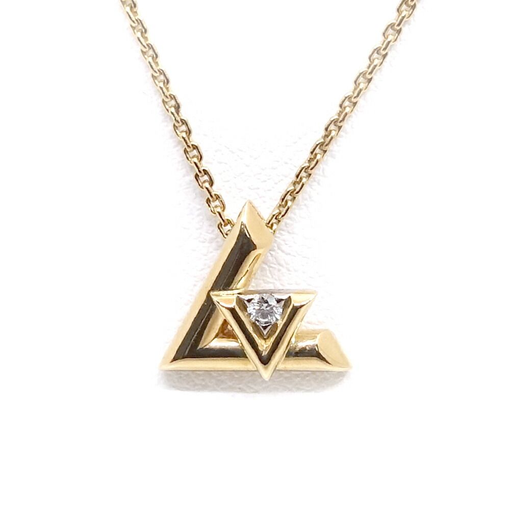 Louis Vuitton Pendant LV Volt One PM Necklace 18k Yellow Gold Diamond