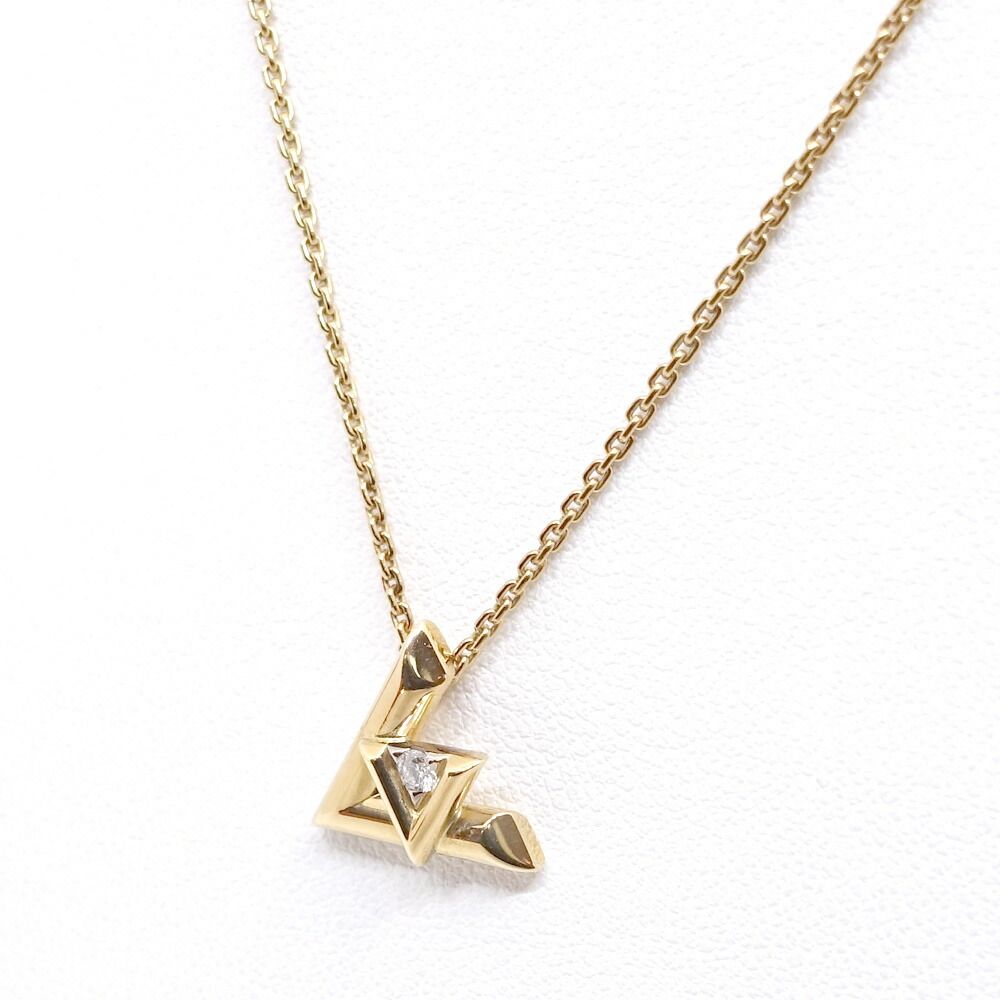 Louis Vuitton Pendant LV Volt One PM Necklace 18k Yellow Gold Diamond — view 2