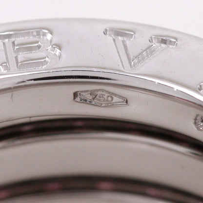 Bvlgari B-zero One Band White Gold Garnet Pink Ring — view 7