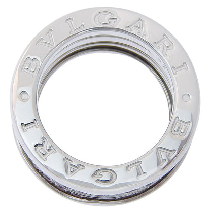 Bvlgari B-zero One Band White Gold Garnet Pink Ring — view 6