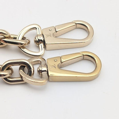 Louis Vuitton Chain Shoulder Strap Speedy Bandouliere Empreinte Leather White — view 7