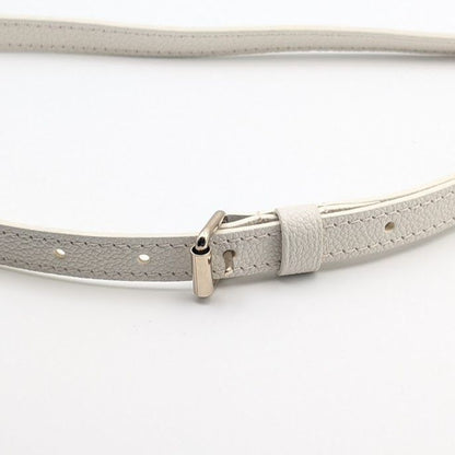 Louis Vuitton Chain Shoulder Strap Speedy Bandouliere Empreinte Leather White — view 4