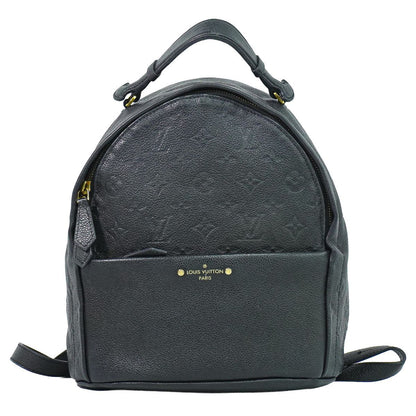 Louis Vuitton LV Sorbonne Monogram Empreinte Leather Backpack Noir
