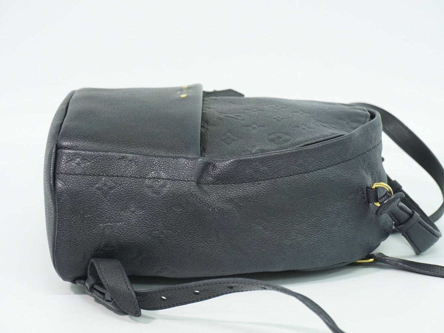 Louis Vuitton LV Sorbonne Monogram Empreinte Leather Backpack Noir — view 4